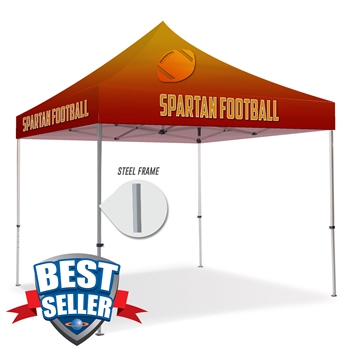 Custom Printed Pop Up Canopy | 10x10 Tent w/ Side Wall Graphics