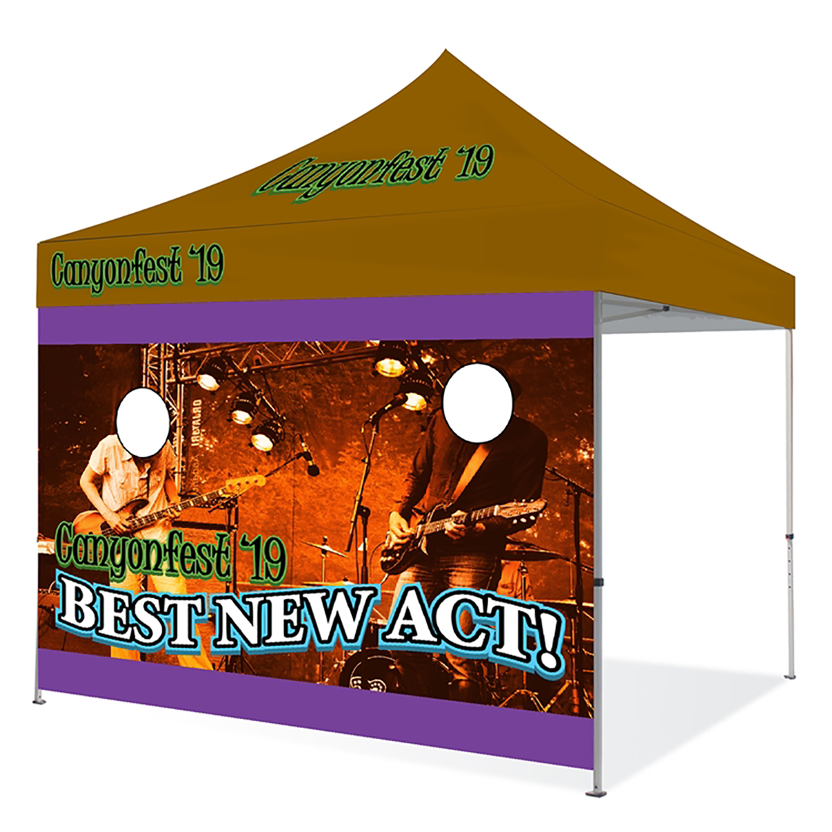Canopy Sidewalls - Displays and signage.com
