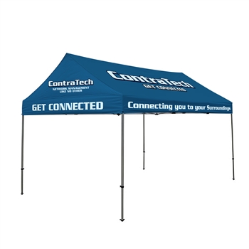 Custom Printed Promotional Tent | 15ft Roof Tent with Aluminum Hardware