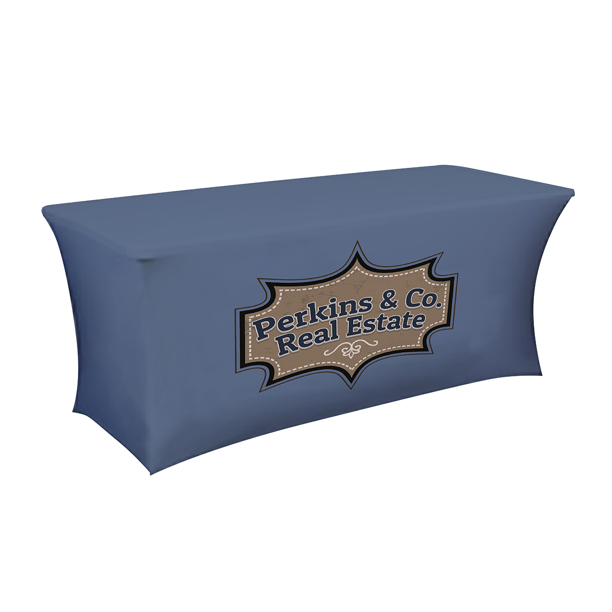 Custom Printed Stretch Table Cloths | Full Color Dye Sub