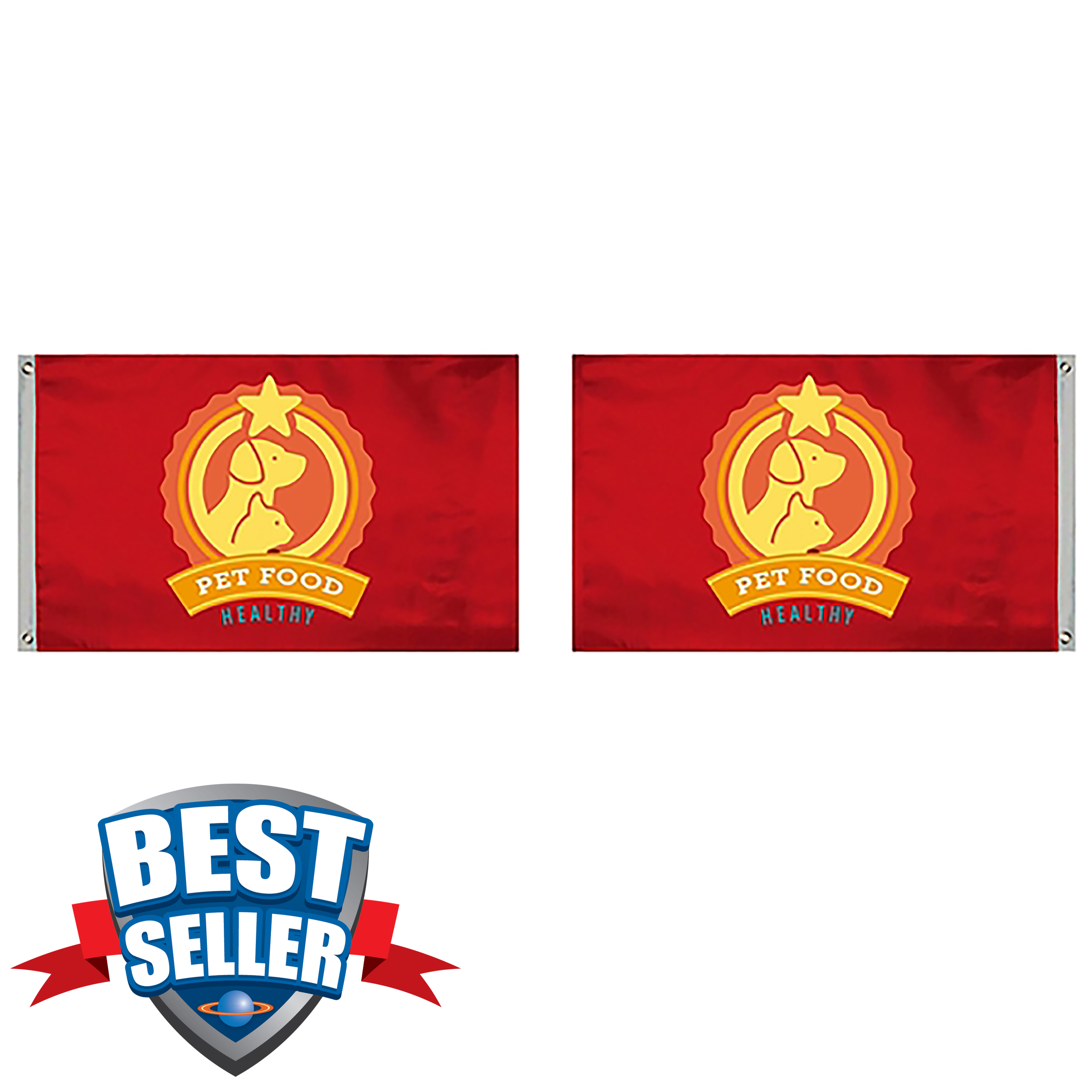 3x5FT Full Color DOUBLE Sided Polyester Custom Flag Banner Factory Direct SALE! 