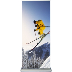 Pop up Banner, Double sided Style Base, Easy Setup 36''
