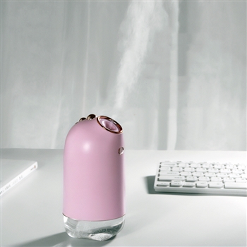 LED Rechargeable USB Portable Mini Desktop Mist Diffuser Air Humidifier