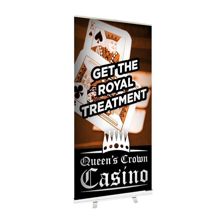 Pop up Banner, Economy Style Base, Easy Setup 36'' x 79''