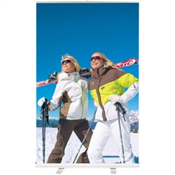 Pop up Banner, Economy Style Base, Easy Setup 48'' x 79''