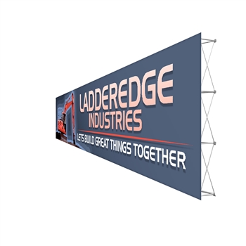 Our Fabric Pop up displays custom graphics are a great way to get attention at b