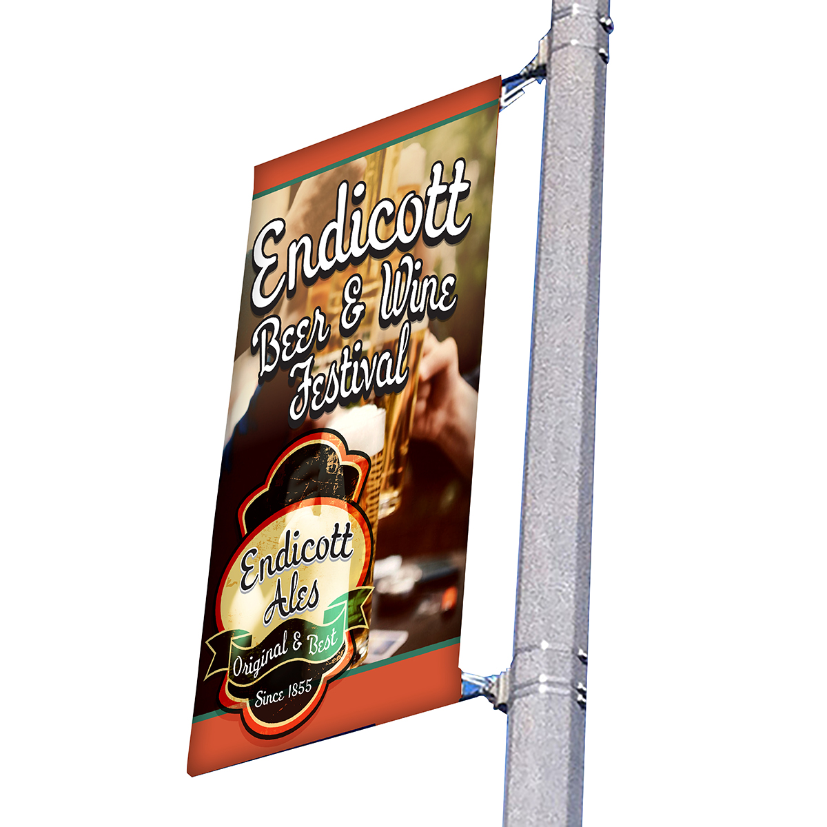 Light Pole Banner For Flags Displaysandsignage