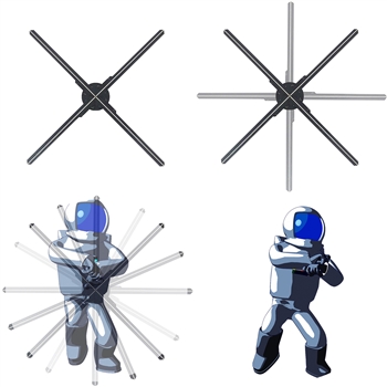 LED 3D Fans from