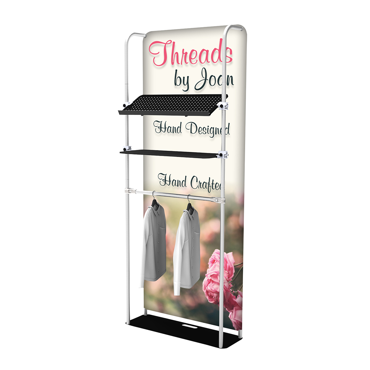 Trade Show Wave Shelf Wave Display | Full Color Custom Printing